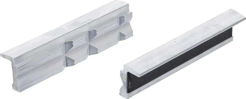 Zaščite čeljusti za primež, aluminij, 125 mm, 2 kosov