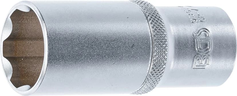 Nasadni ključ, Super Lock, globok, pogon 12.5 mm (1/2"), 24 mm