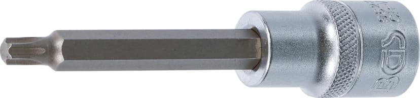 Nasadni ključ z bitom, dolžina 100 mm, pogon 12,5 mm (1/2"), T-profil (za Torx) T35