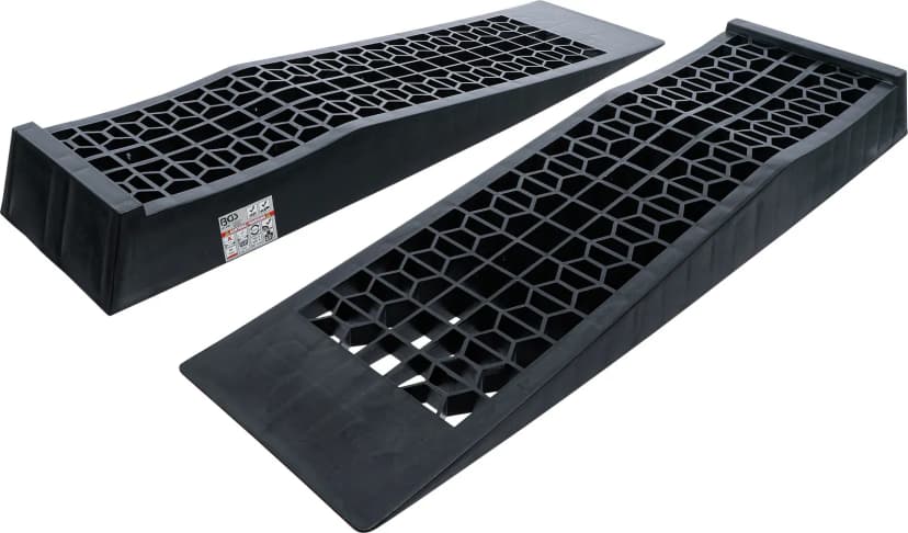 Set ramp, plastika, izjemno ploski, 2-delni