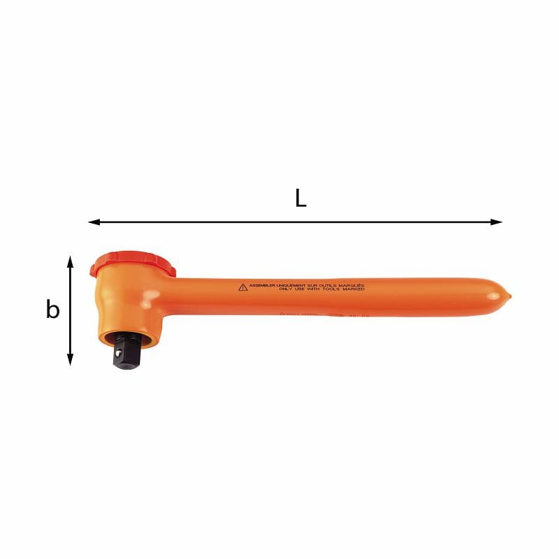 Izolirana preklopna raglja 1/2" USAG 098 A 1/2