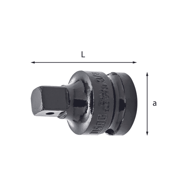 Udarni adapter 1/2"