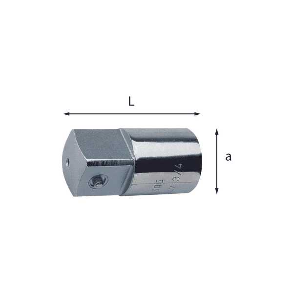 Adapter 3/8"