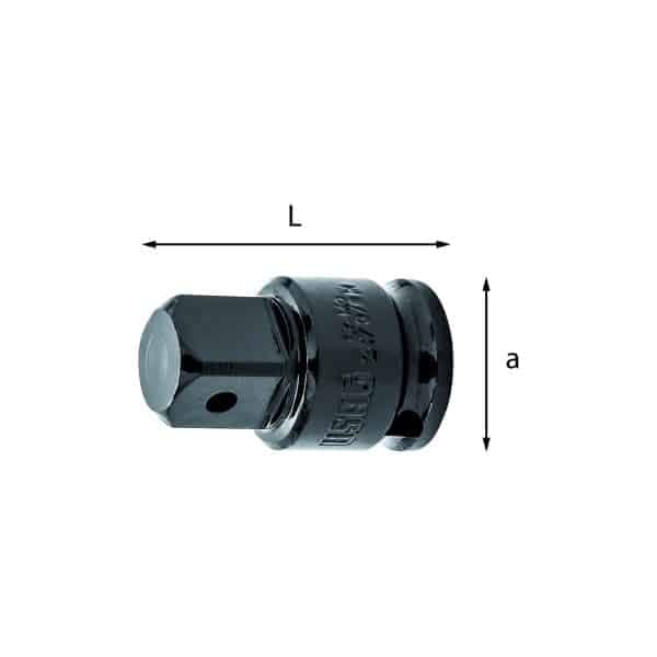 Udarni adapter 3/8"