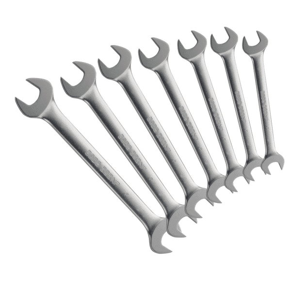 Ključi vilica-vilica (colski) 7-delni set 1/4" - 1 1/8"