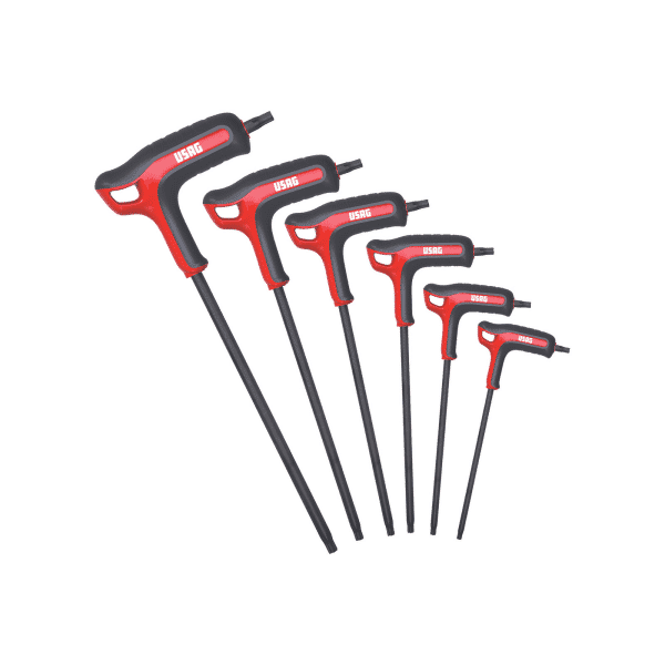 TORX ključi z ročajem 6-delni T8-T30