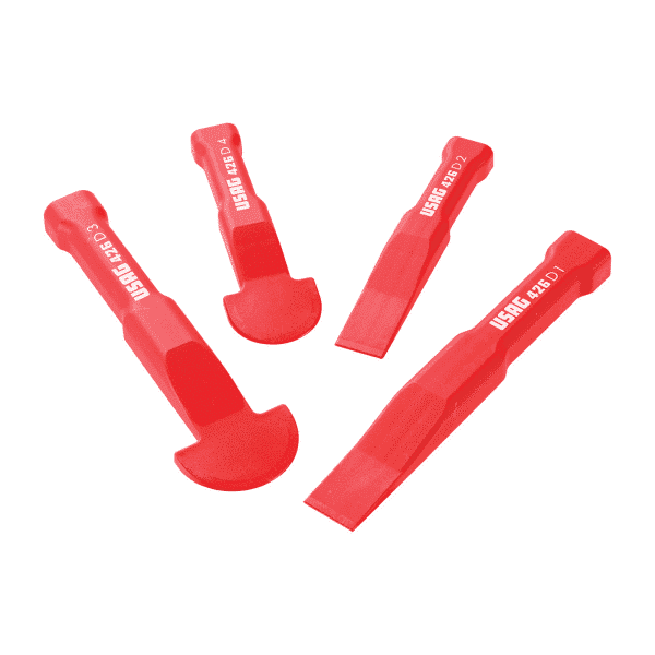 Set ločevalnih plastičnih dlet 4-delni