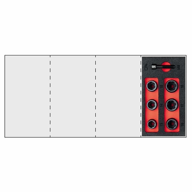 Modul z orodjem v dvobarvni peni USAG 519 M 456S6