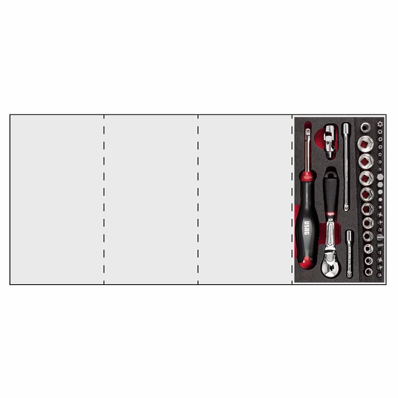 Modul z orodjem v dvobarvni peni USAG 519 M 608AEB