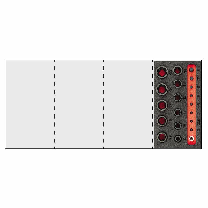 Modul z orodjem v dvobarvni peni USAG 519 M 458S20