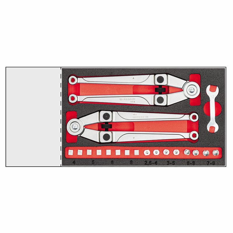 Modul z orodjem v dvobarvni peni USAG 519 M 282S10