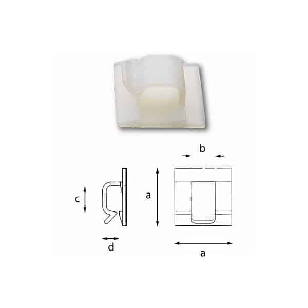 Podstavki za objemke 27x12x12mm