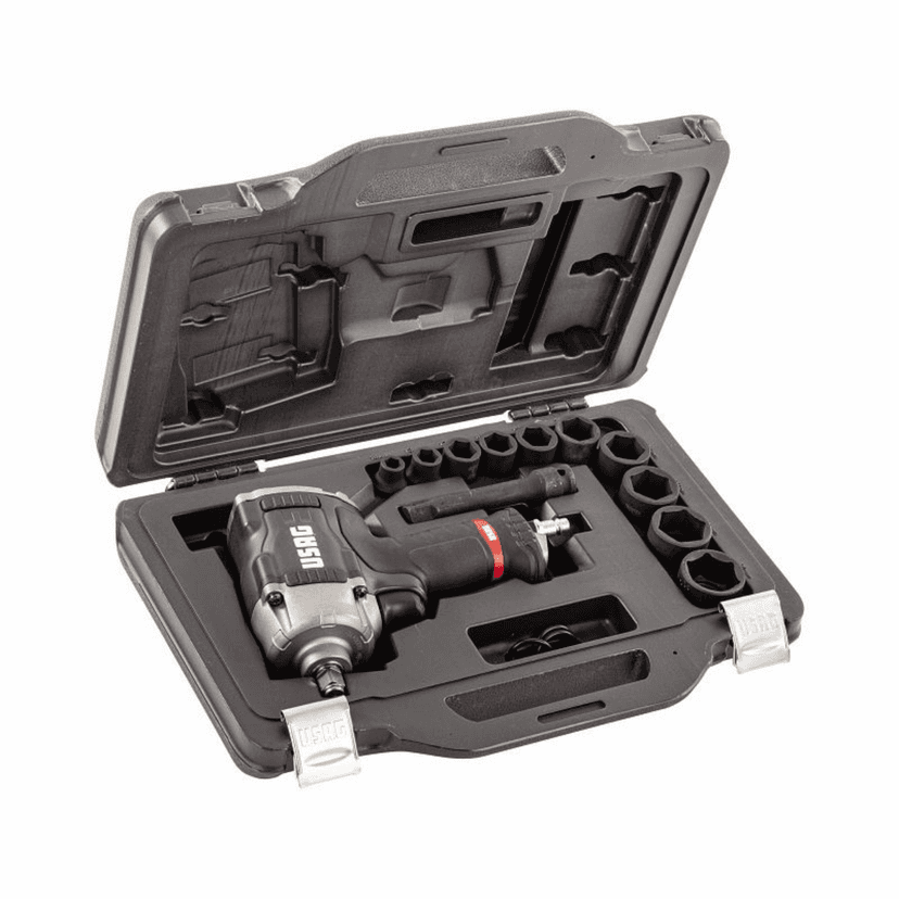 Set z udarnim vijačnikom in nasadnimi ključi 1/2″ 12-delni
