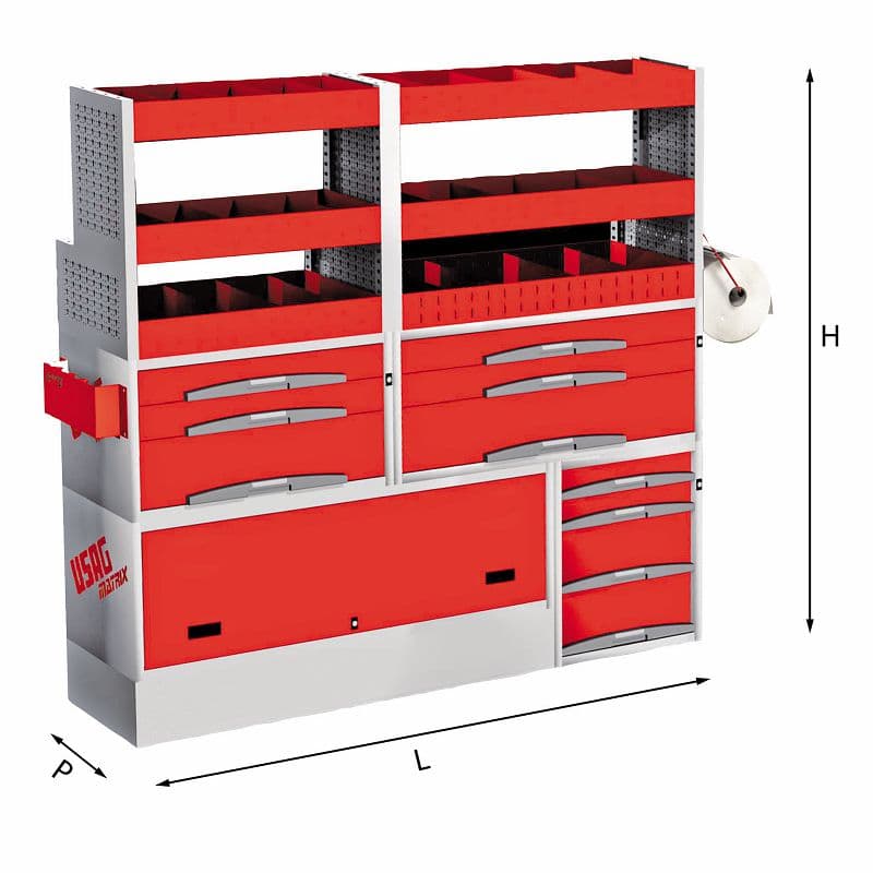 Sestav MATRIX za levo stran USAG 5006 C4