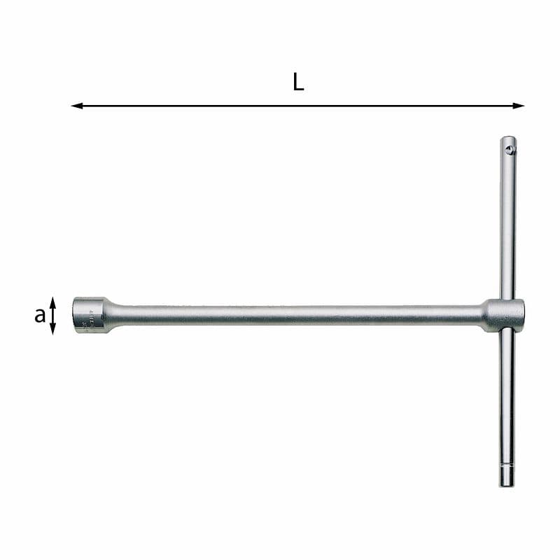 Nasadni ključ s T-ročajem USAG 275